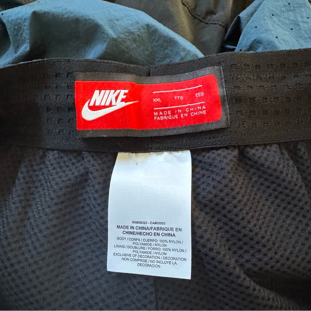 Nike Tech Hypermesh Shorts Aqua-Black SZ XXL - Picture 7 of 7